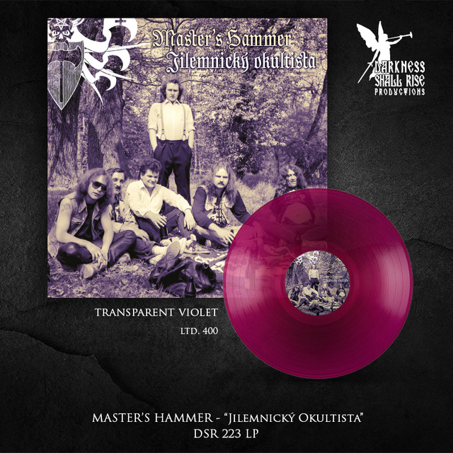 Cascade dsr 223 lp mh transparentviolet vinyl