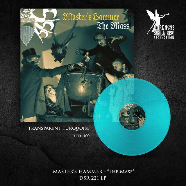 Cascade dsr 221 lp mh transparentturquoise vinyl