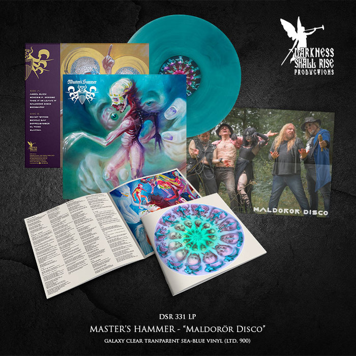 Full dsr 331 lp  galaxy clear tranparent sea blue vinyl  shop